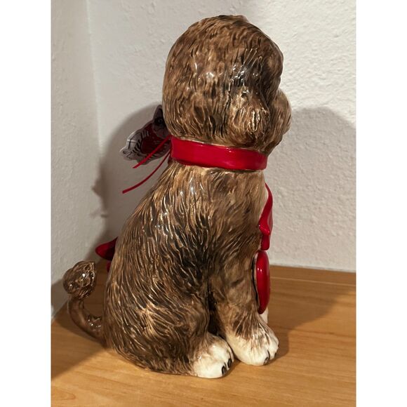 Blue Sky Lovey Doodle Valentines Kisses Labradoodle Dog Figurine NWT - Picture 2 of 4